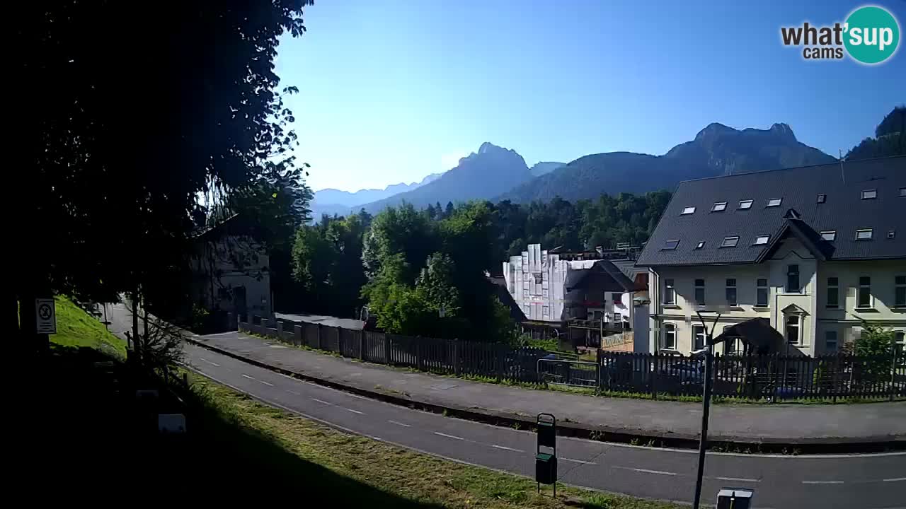 Webcam Tarvisio – piste cyclable e Mangart