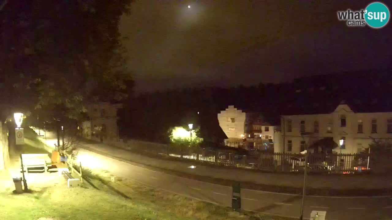 Trbiž kamera v živo – kolesarska pot in Mangart v ozadju