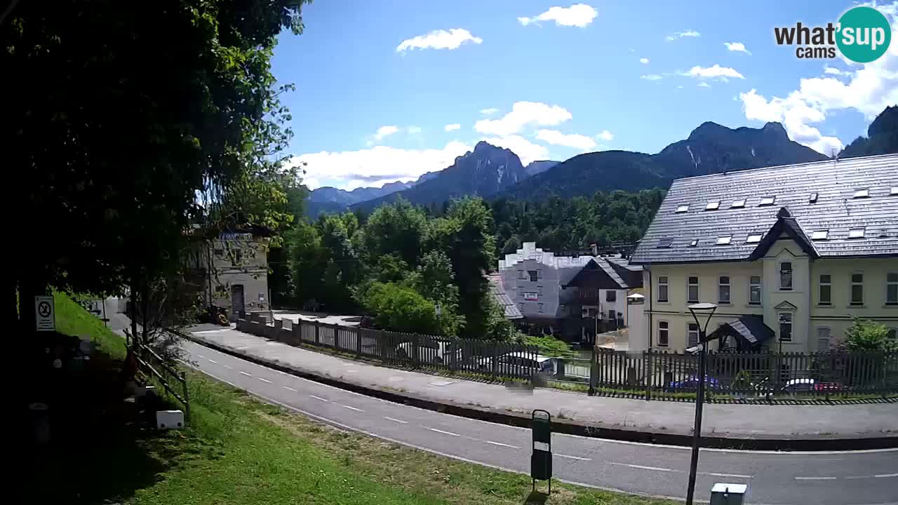 Webcam Tarvisio – piste cyclable e Mangart