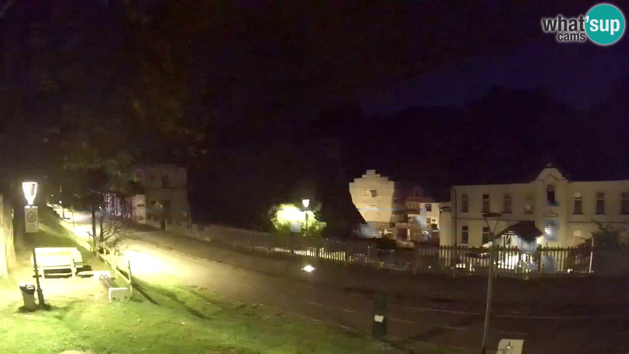 Tarvisio Live webcam – pista ciclabile e il gruppo del Mangart
