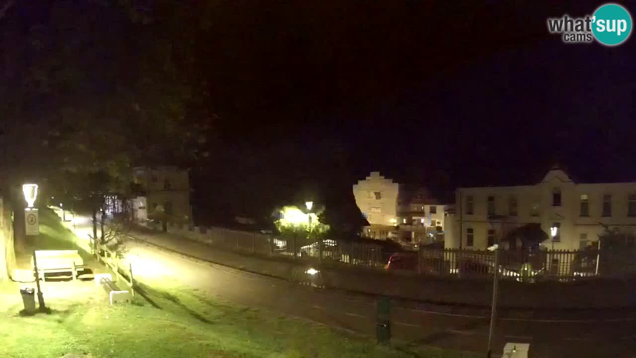 Tarvisio webcam – Bicycle lane and Mangart mountain