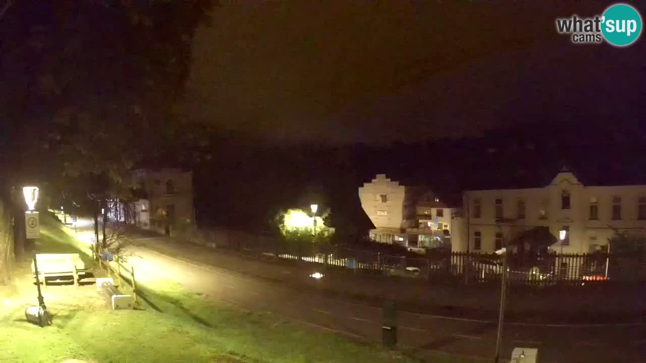 Trbiž kamera v živo – kolesarska pot in Mangart v ozadju