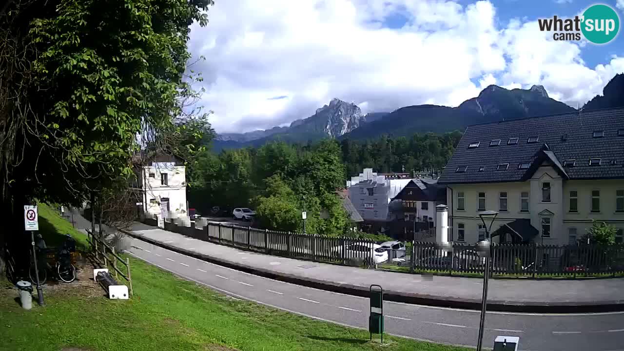Webcam Tarvisio – piste cyclable e Mangart