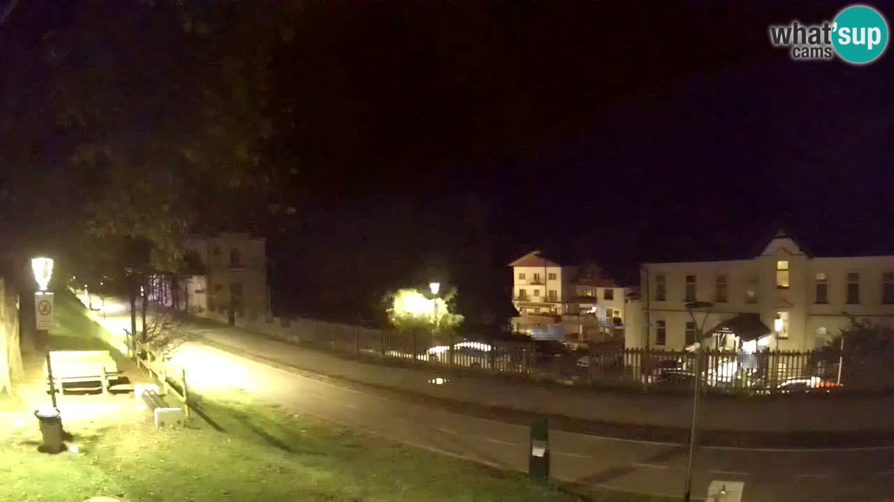 Tarvisio webcam – Bicycle lane and Mangart mountain