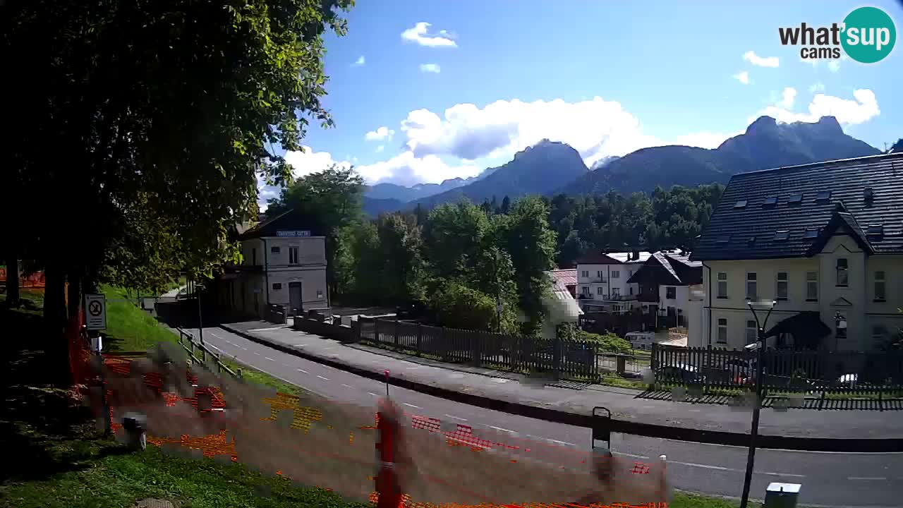 Webcam Tarvisio – piste cyclable e Mangart