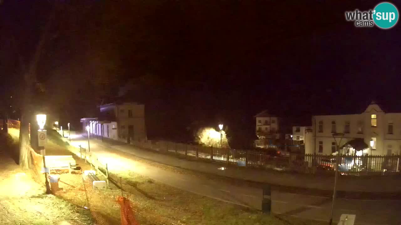 Tarvis webcam – Radweg und Mangart