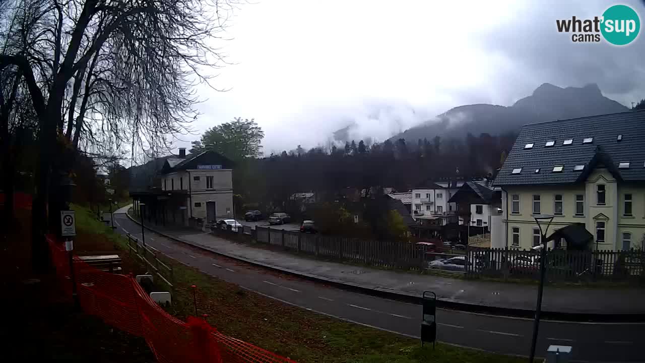 Trbiž kamera u živo – biciklistička staza i Mangart