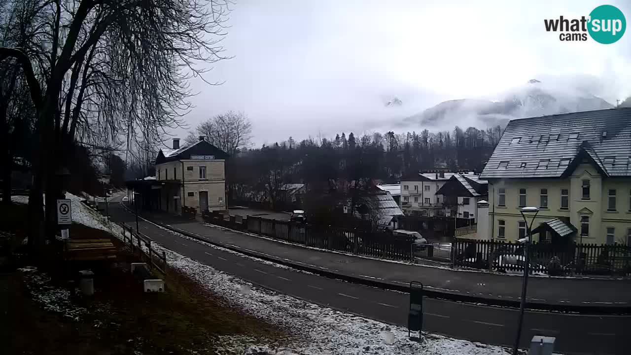 Tarvis webcam – Radweg und Mangart