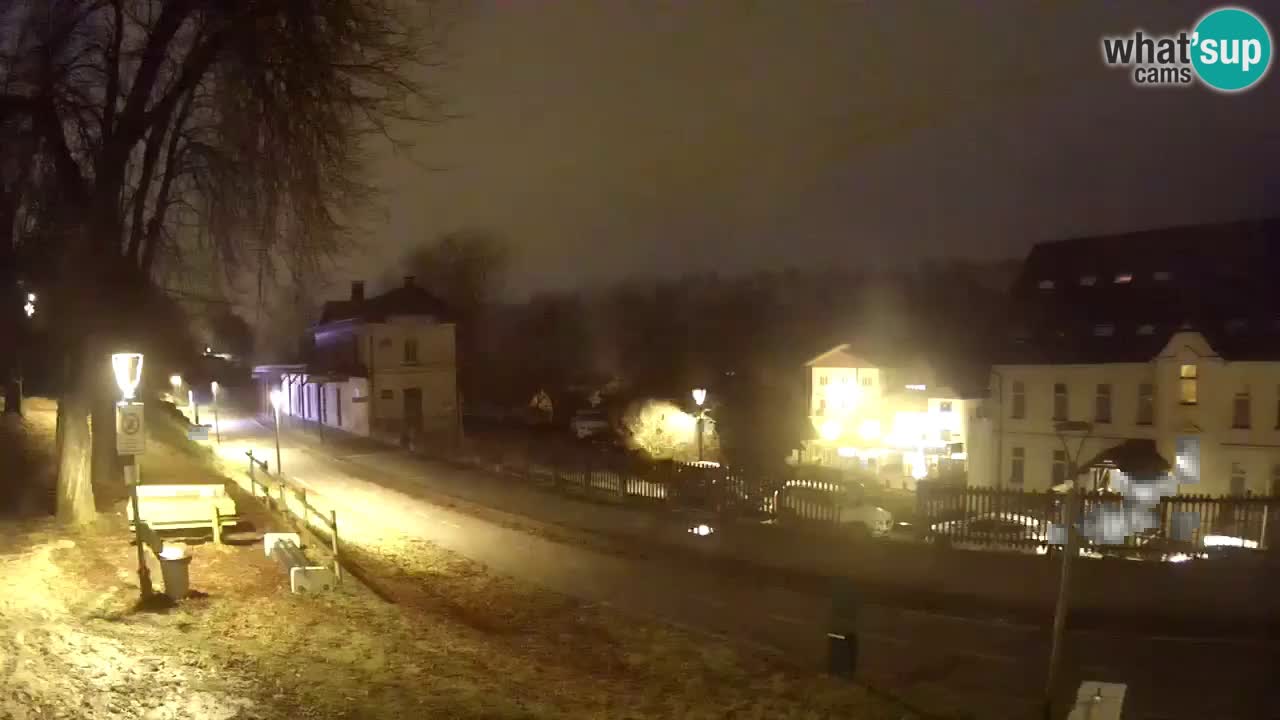 Tarvisio webcam – Bicycle lane and Mangart mountain