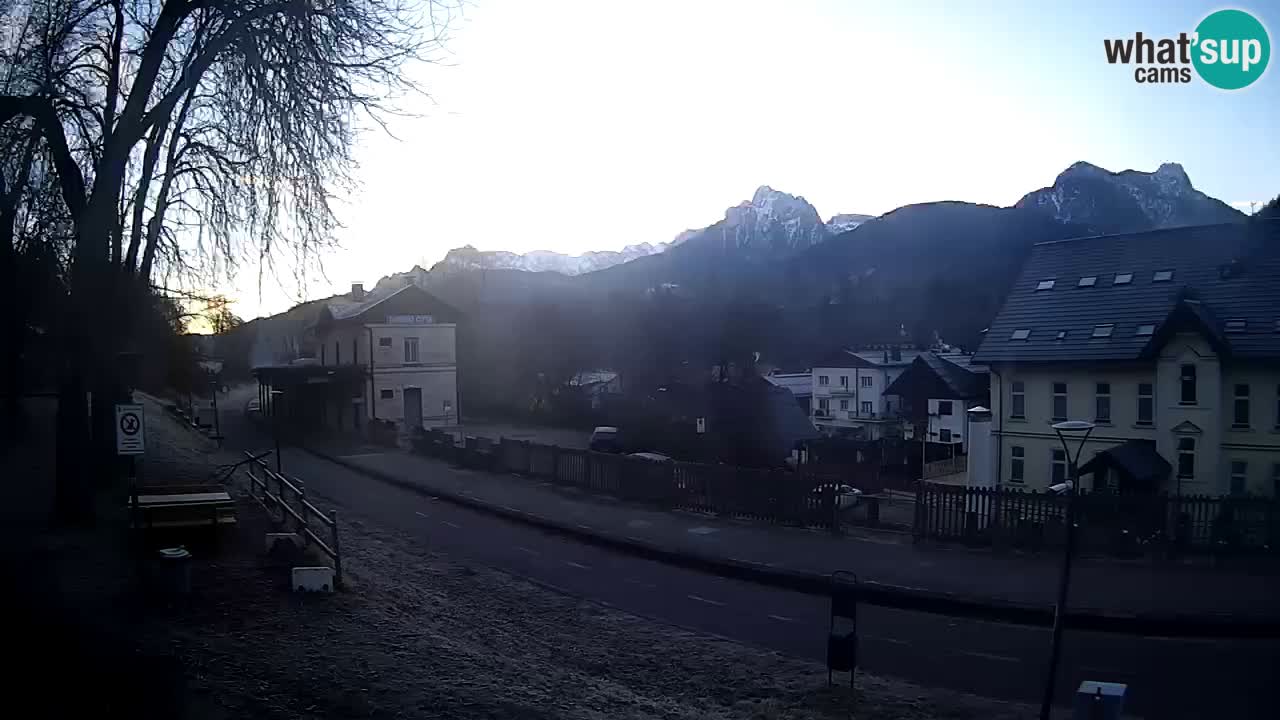 Webcam Tarvisio – piste cyclable e Mangart