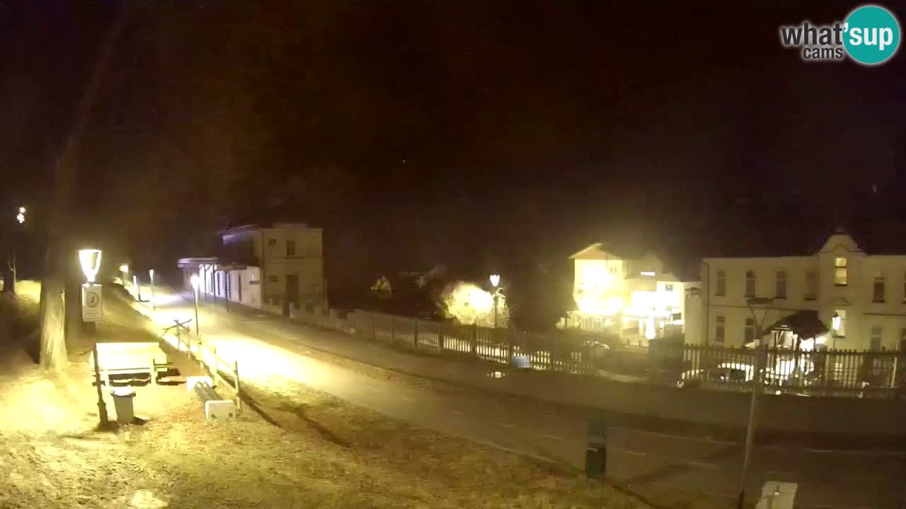 Tarvis webcam – Radweg und Mangart