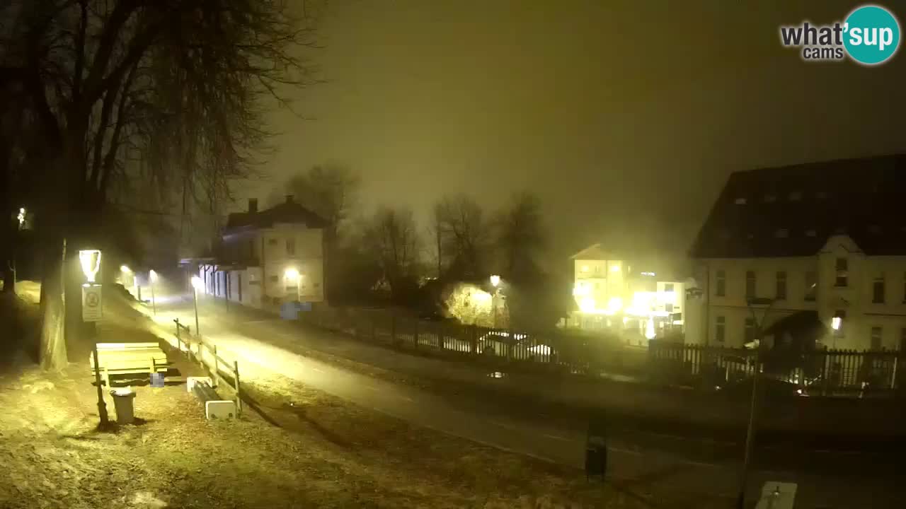 Tarvisio webcam – Bicycle lane and Mangart mountain