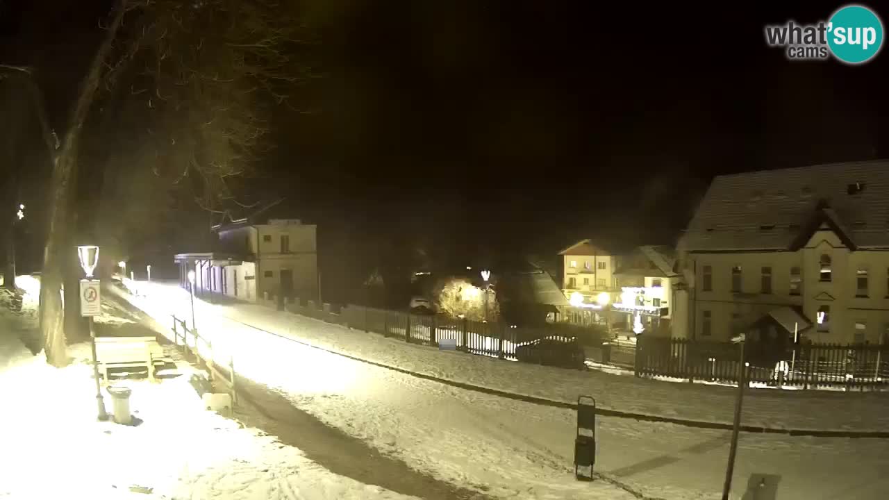 Tarvisio webcam – Bicycle lane and Mangart mountain