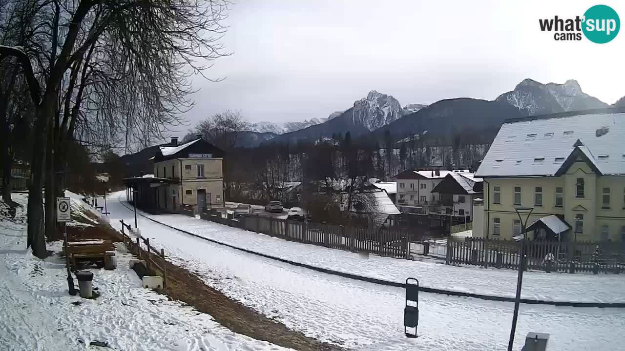 Trbiž kamera u živo – biciklistička staza i Mangart