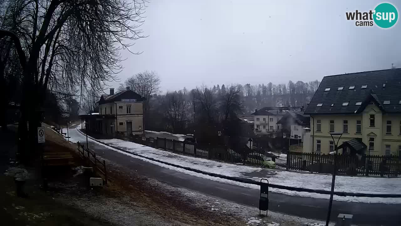 Tarvisio webcam – Bicycle lane and Mangart mountain