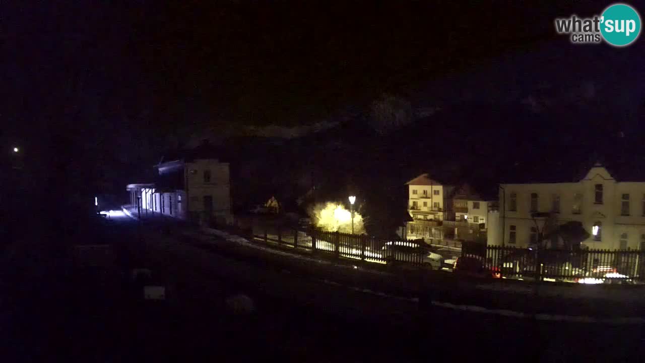 Tarvis webcam – Radweg und Mangart