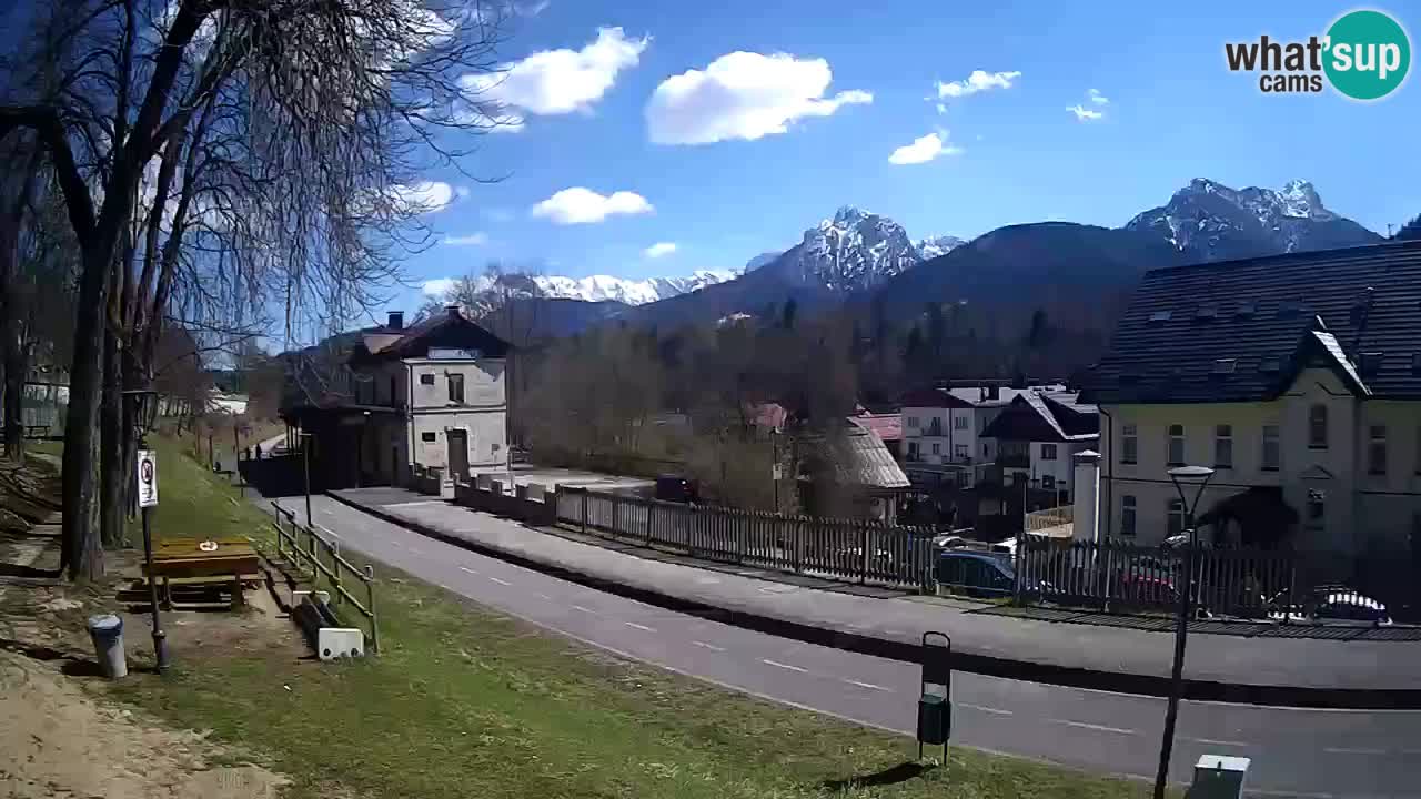 Trbiž kamera u živo – biciklistička staza i Mangart