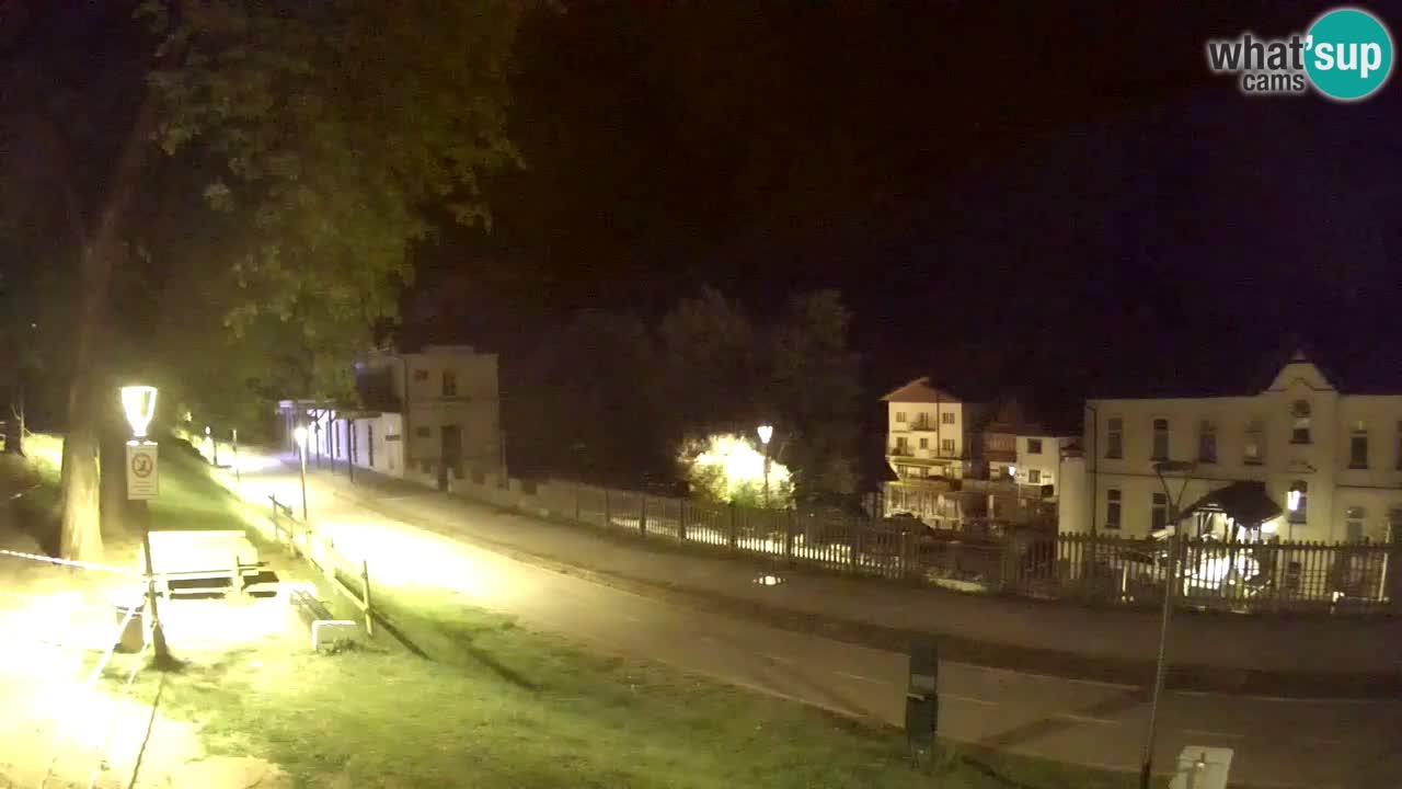 Tarvis webcam – Radweg und Mangart