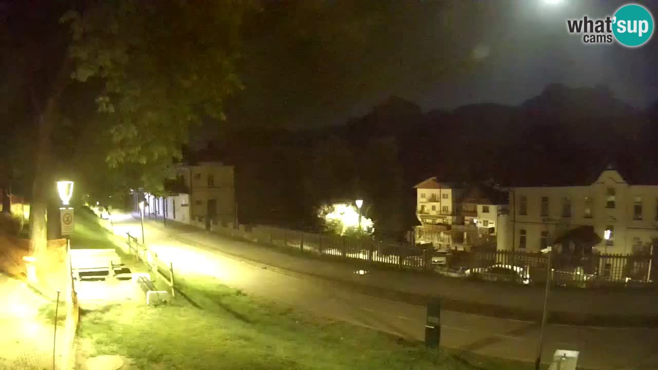 Tarvis webcam – Radweg und Mangart