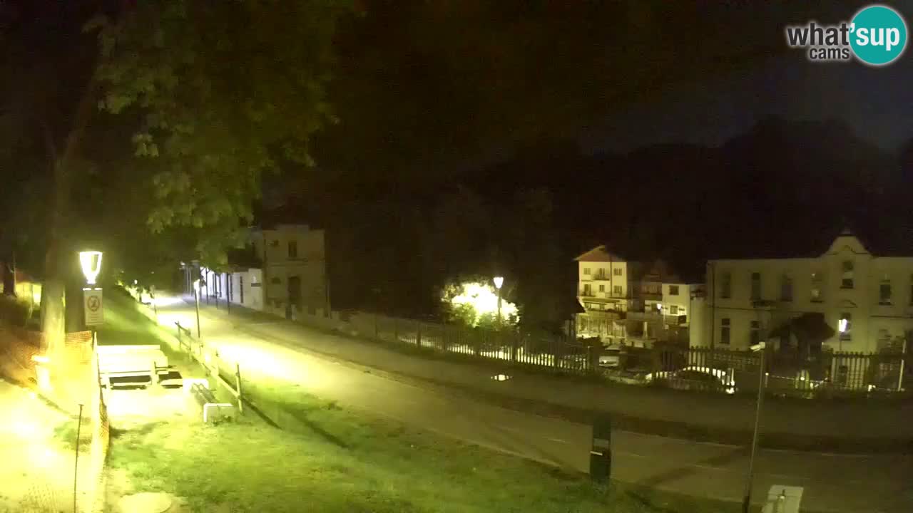 Tarvisio webcam – Bicycle lane and Mangart mountain