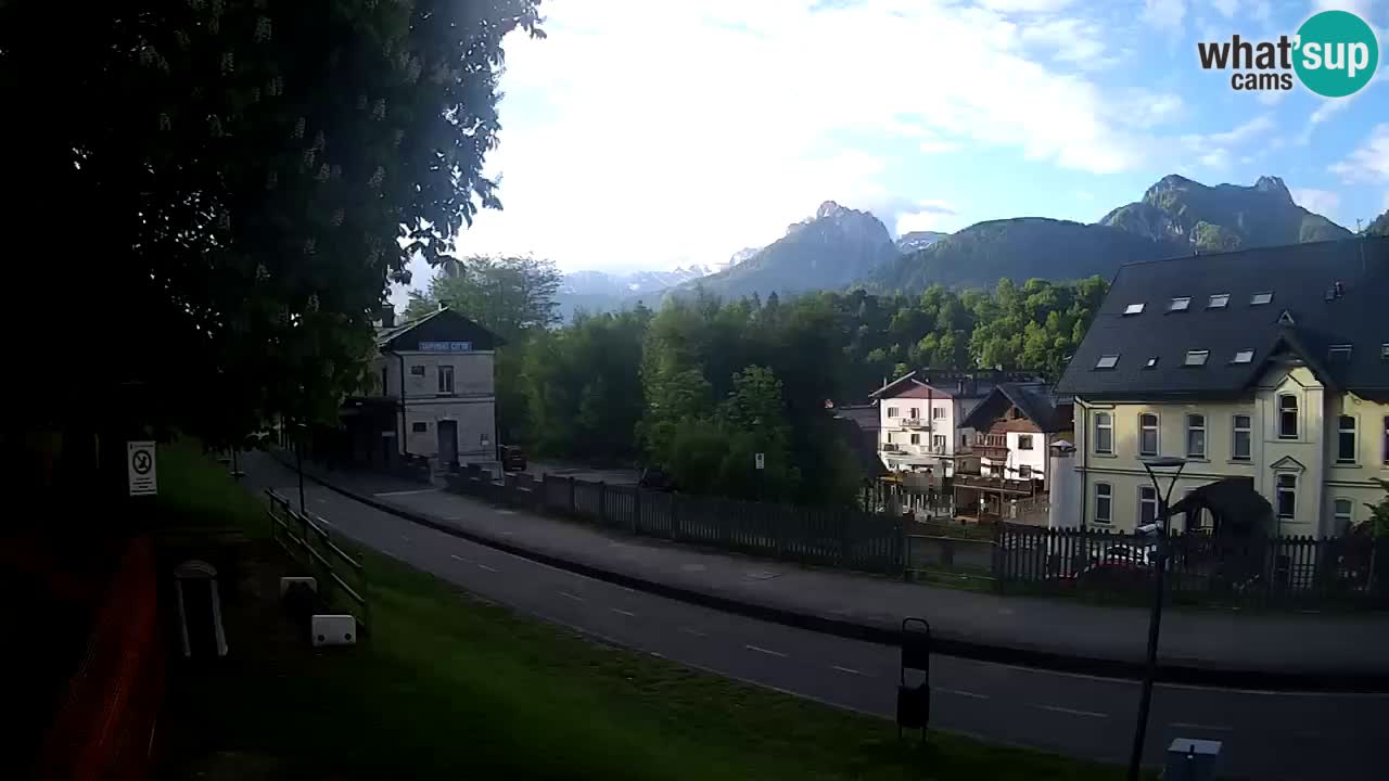 Webcam Tarvisio – piste cyclable e Mangart