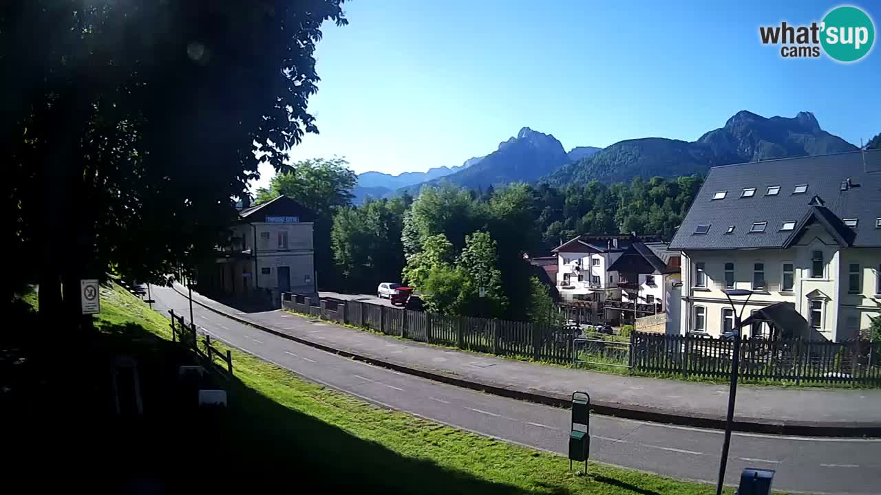 Webcam Tarvisio – piste cyclable e Mangart