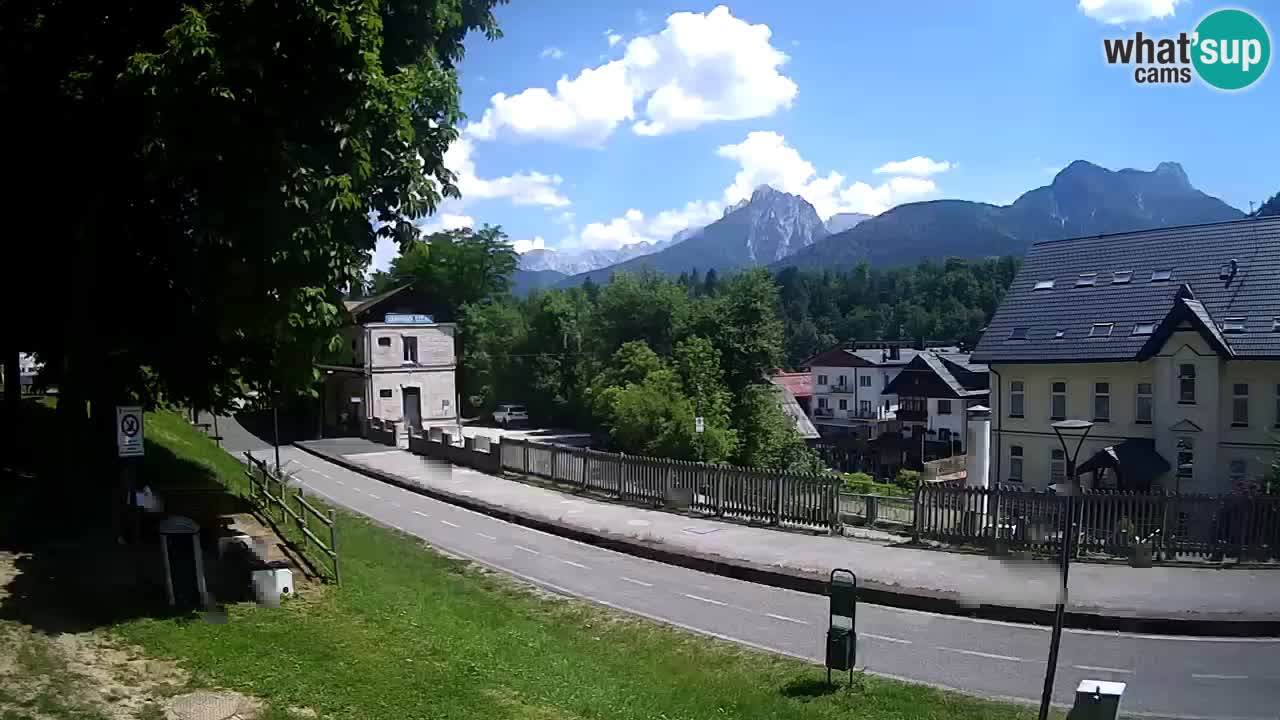 Webcam Tarvisio – piste cyclable e Mangart