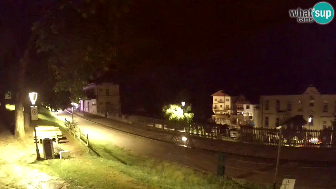 Tarvisio webcam – Bicycle lane and Mangart mountain