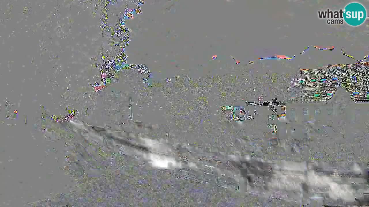 Tarvisio Live webcam – pista ciclabile e il gruppo del Mangart