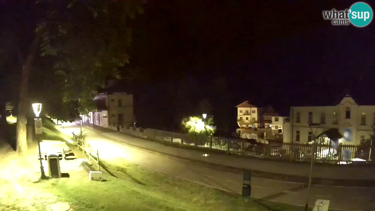 Tarvis webcam – Radweg und Mangart