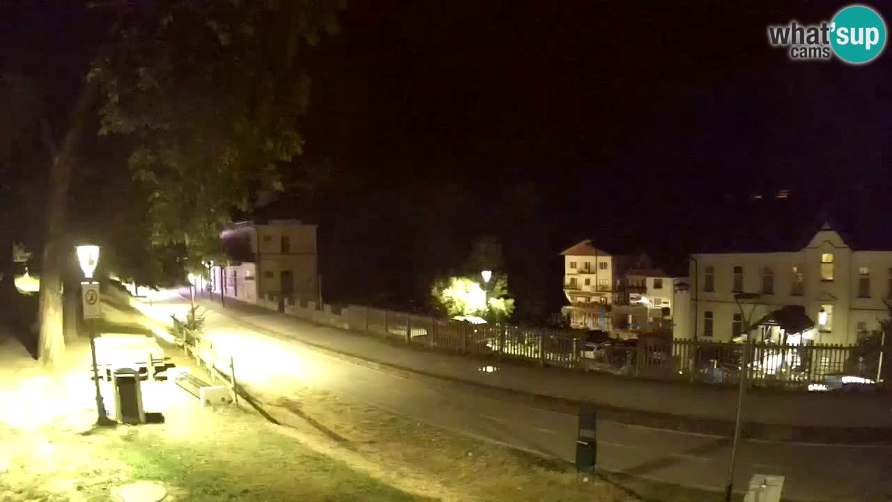 Tarvis webcam – Radweg und Mangart