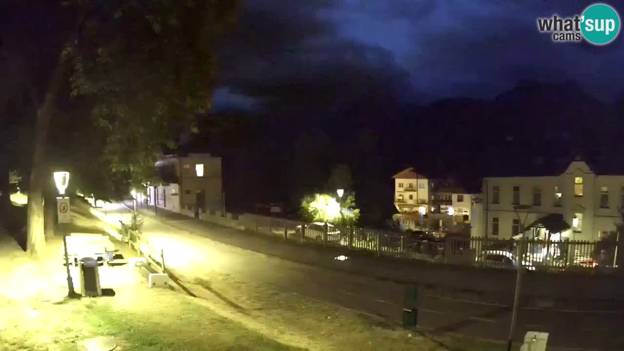 Tarvis webcam – Radweg und Mangart