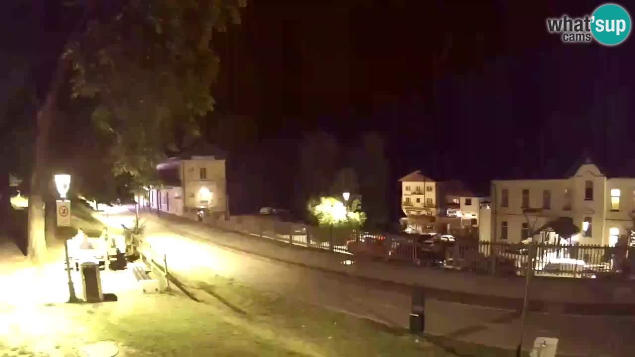 Tarvisio webcam – Bicycle lane and Mangart mountain