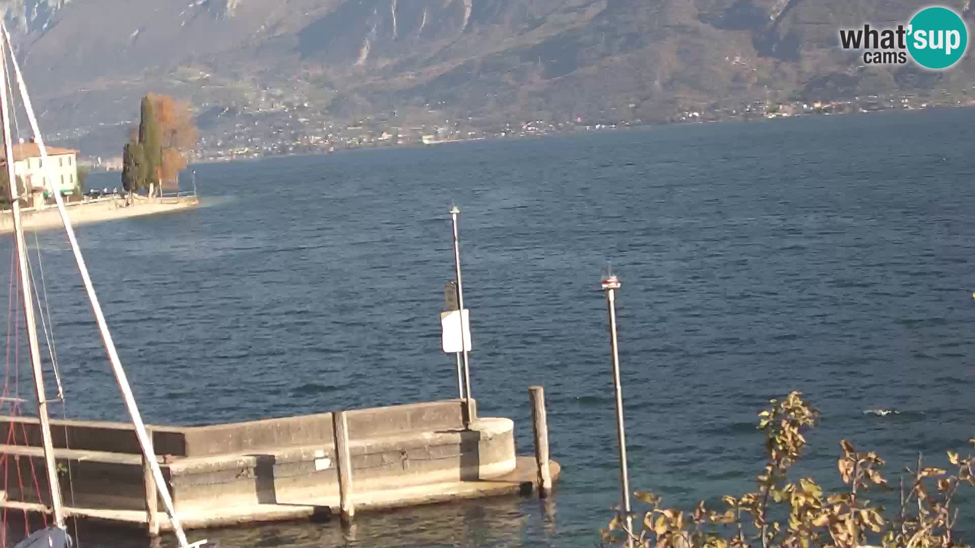 Webcam PRA’ DE LA FAM – Porto di Tignale (BS), Lago di Garda