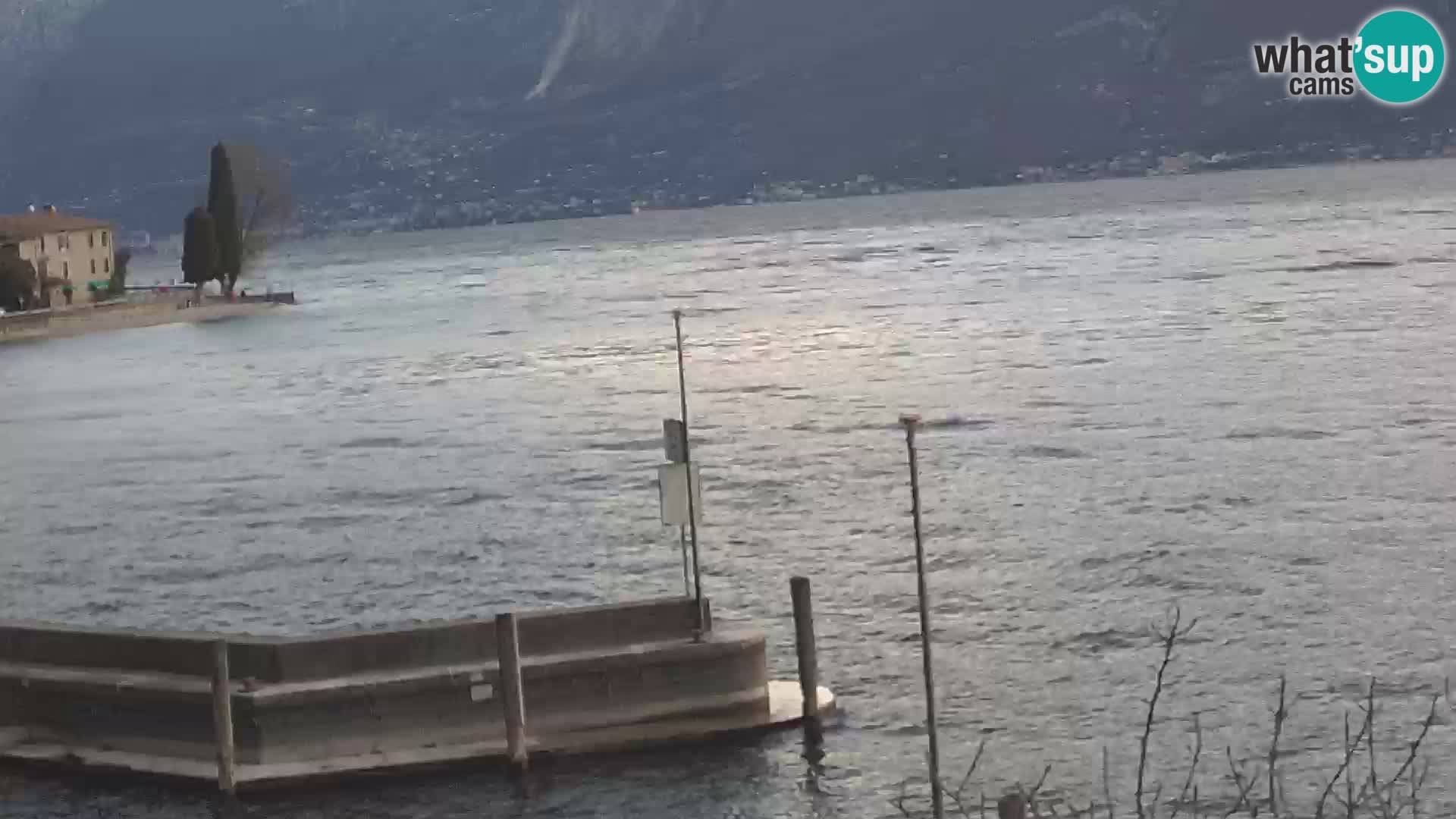 Webcam PRA’ DE LA FAM – Porto di Tignale – Windsurfer Garda Lake