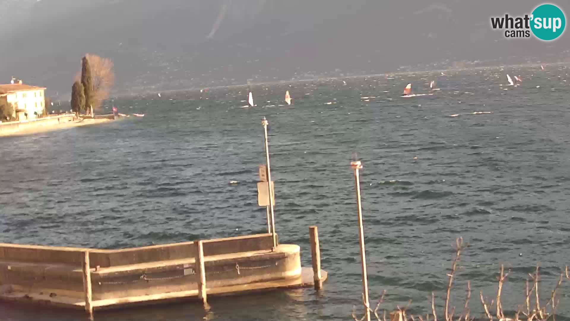 PRA’ DE LA FAM – Porto di Tignale – Windsurfer lago de Garda