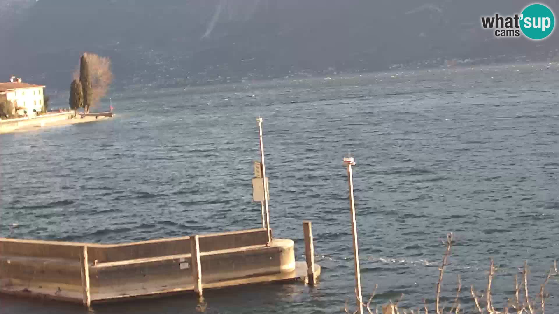 Webcam PRA’ DE LA FAM – Porto di Tignale – Windsurfer Garda Lake