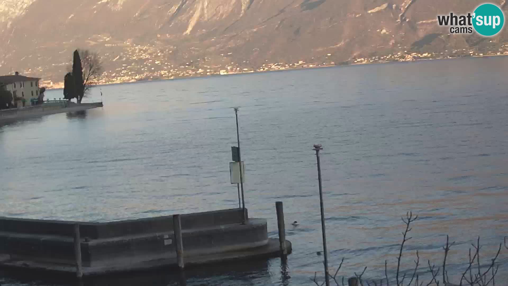 Webcam PRA’ DE LA FAM – Porto di Tignale – Windsurfer Garda Lake