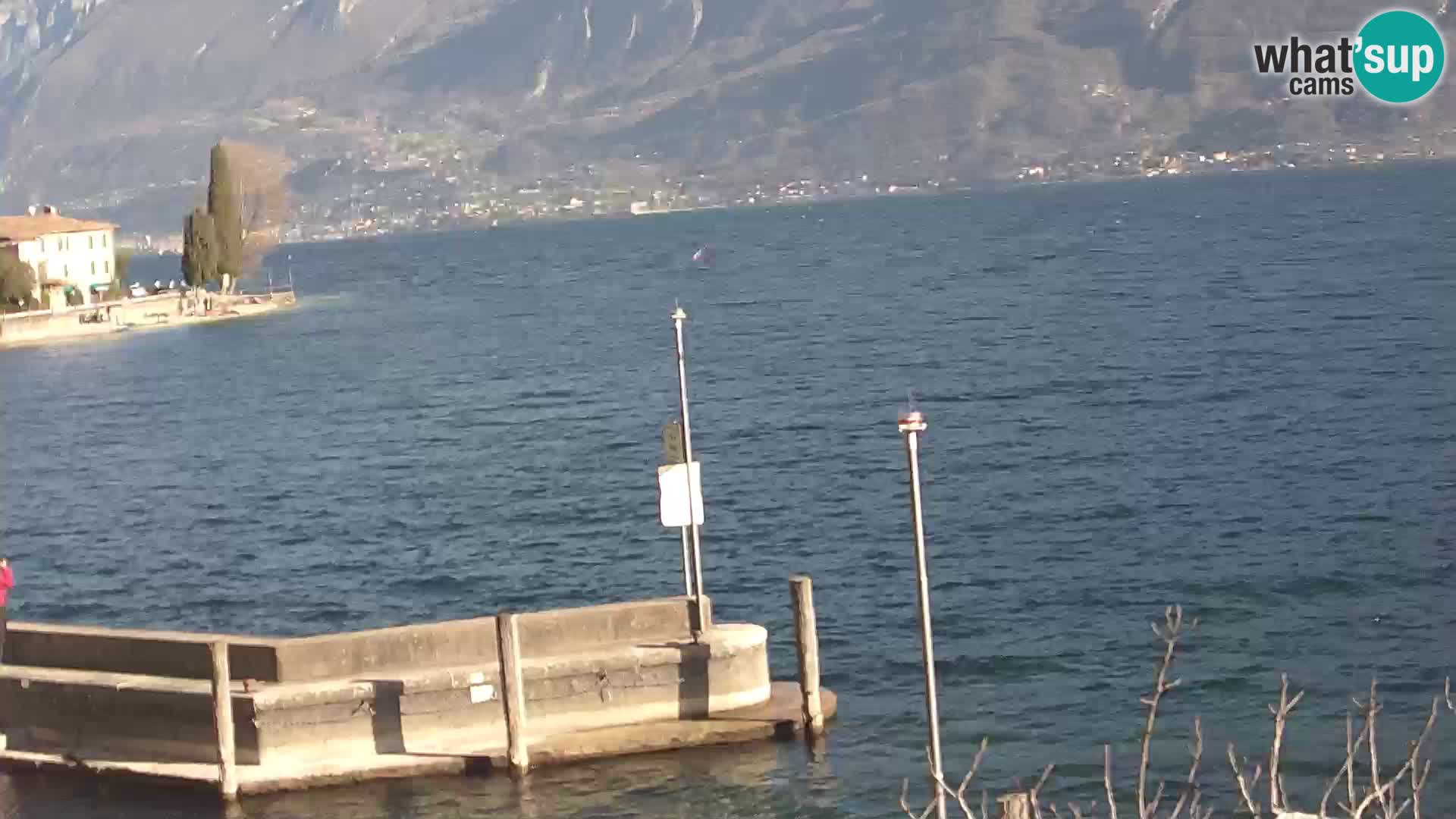 Webcam PRA’ DE LA FAM – Porto di Tignale – Windsurfer Garda Lake