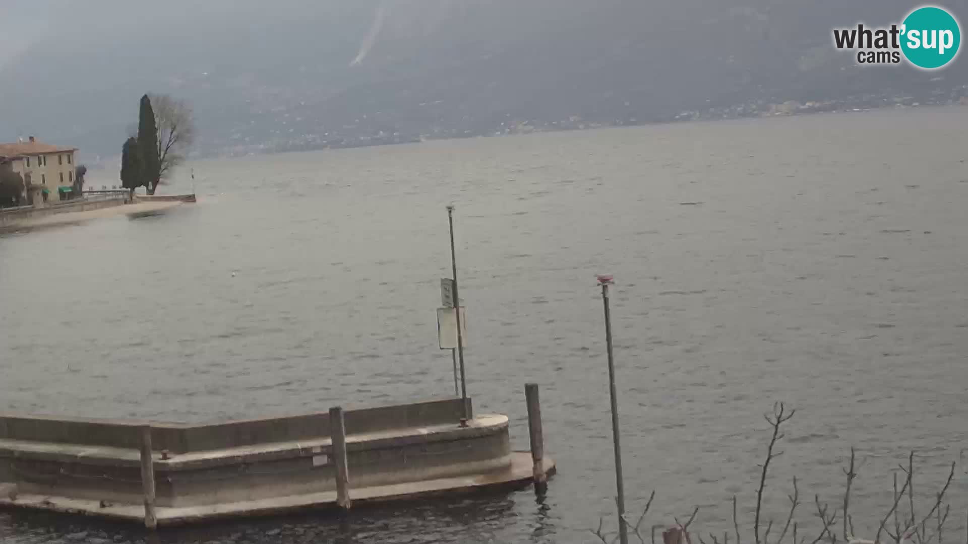 Webcam PRA’ DE LA FAM – Porto di Tignale – Windsurfer Garda Lake