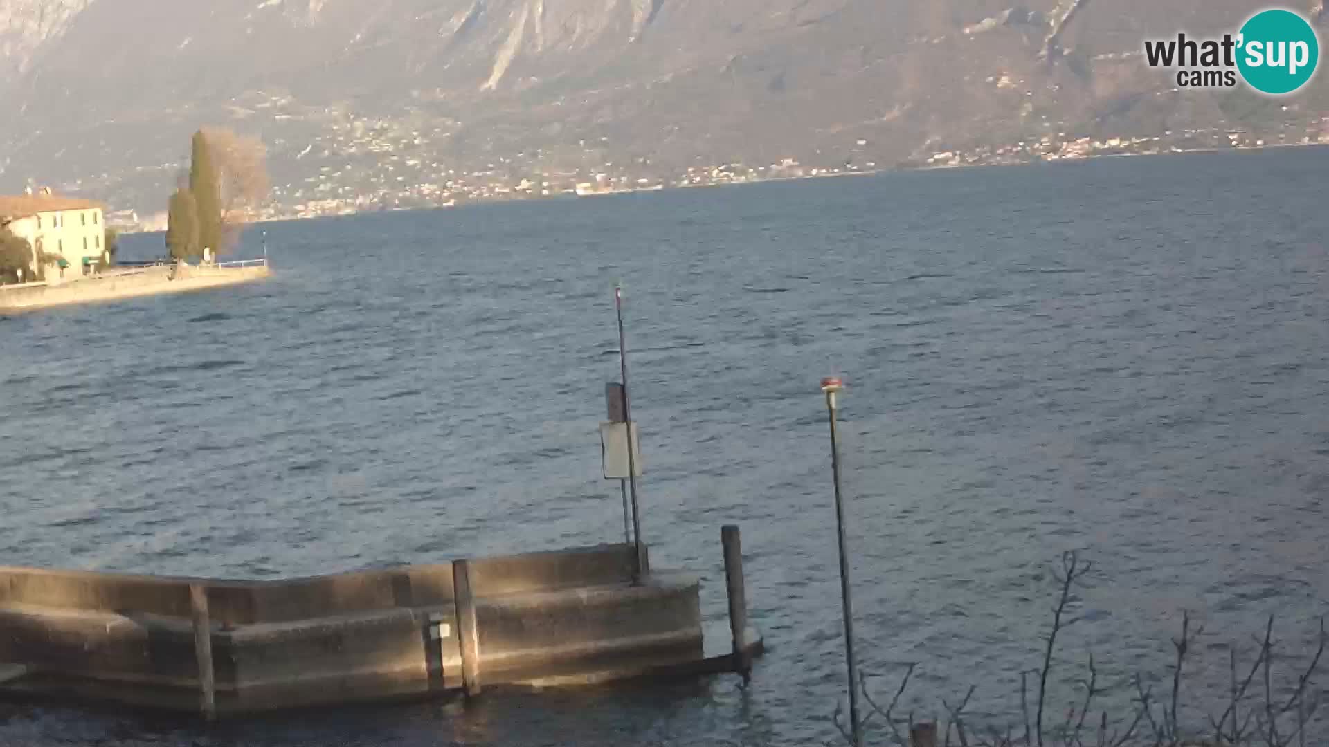 Webcam PRA’ DE LA FAM – Porto di Tignale – Windsurfer Garda Lake