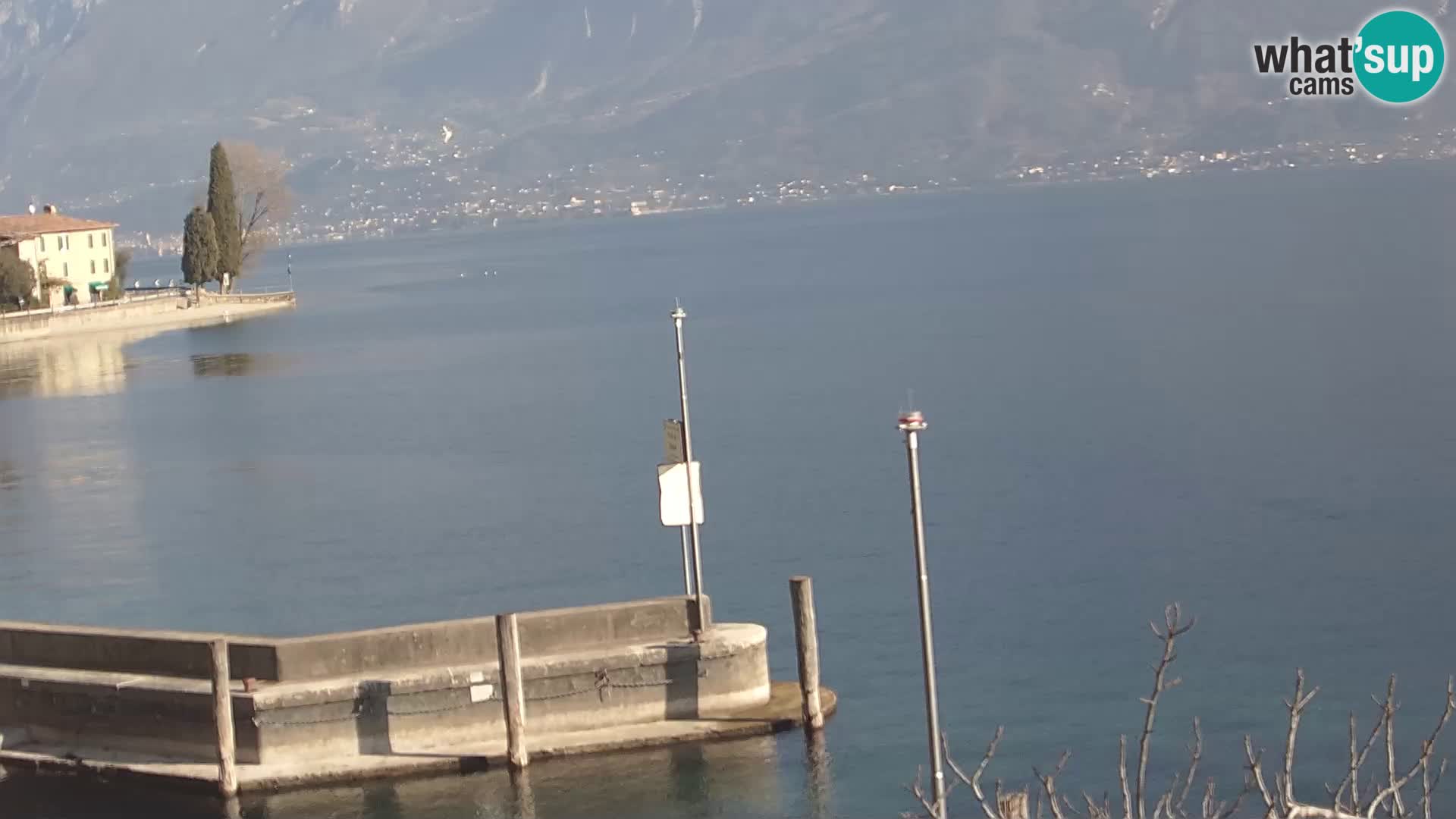 Webcam PRA’ DE LA FAM – Porto di Tignale – Windsurfer Garda Lake