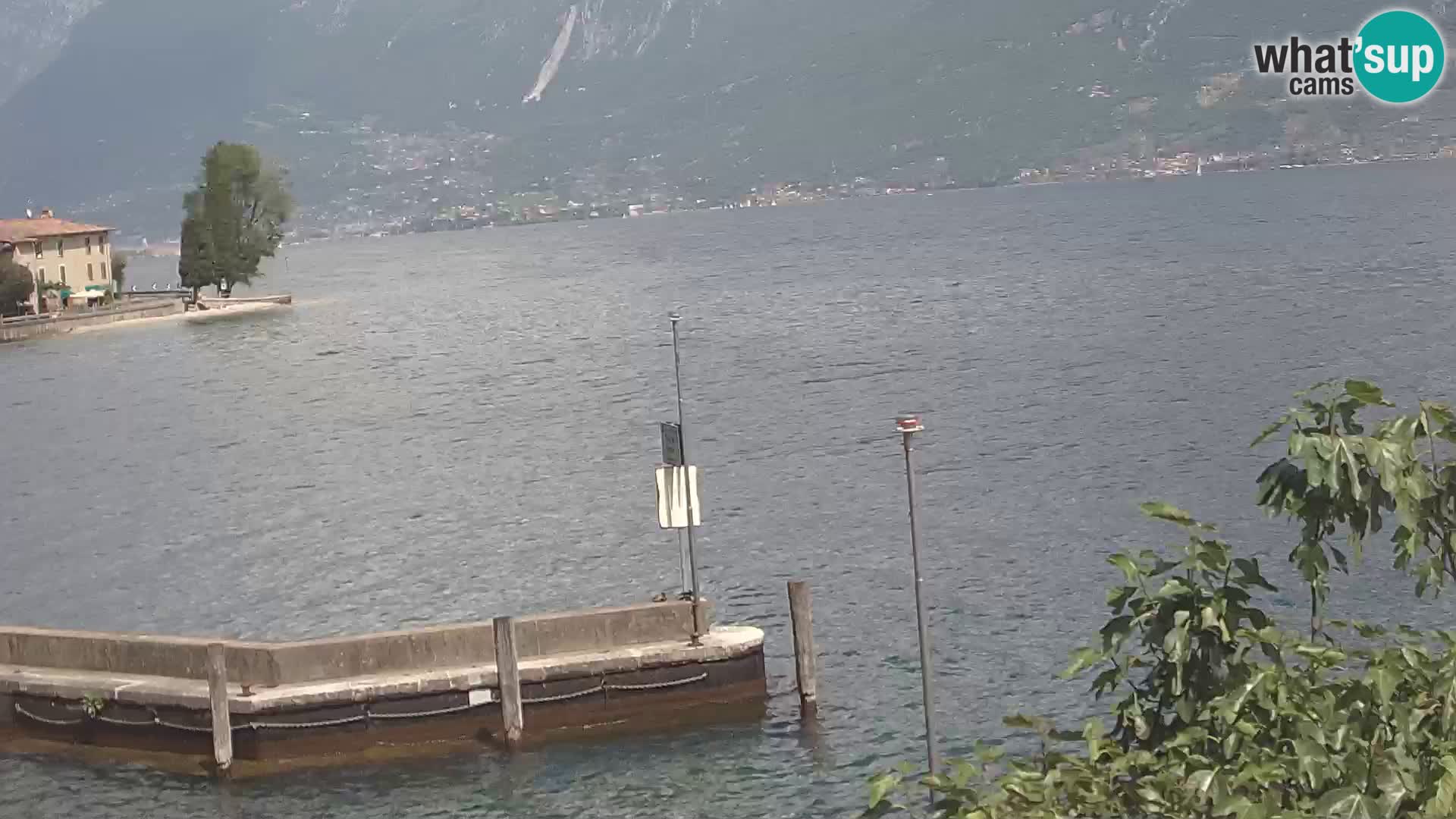Webcam PRA’ DE LA FAM – Porto di Tignale – Windsurfer Garda Lake