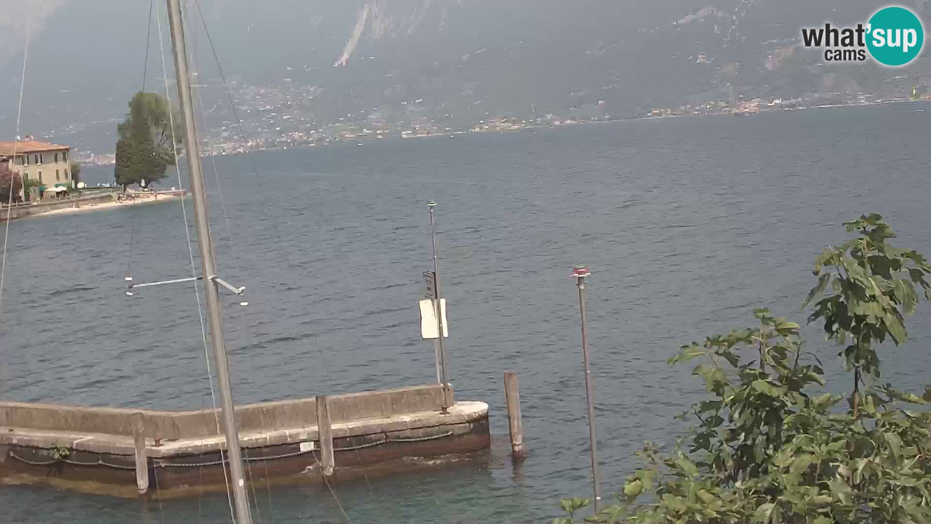 Webcam PRA’ DE LA FAM – Porto di Tignale – Windsurfer Garda Lake
