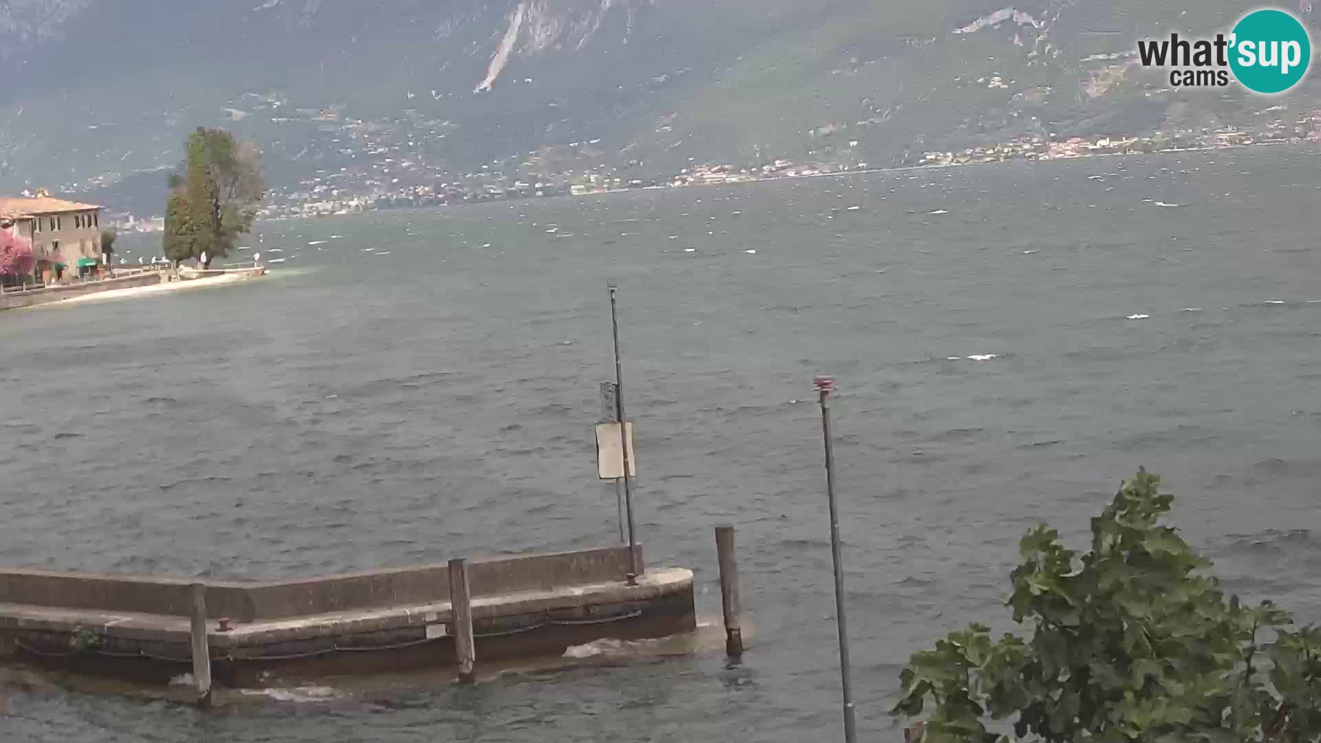 Webcam PRA’ DE LA FAM – Porto di Tignale (BS), Lago di Garda