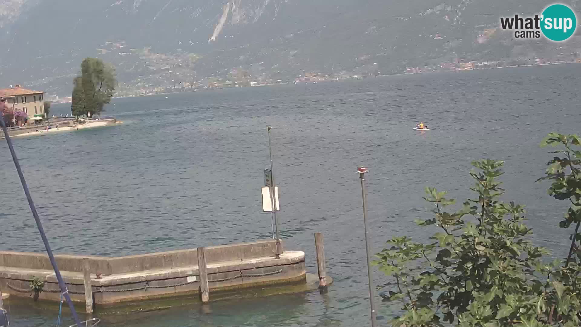 Webcam PRA’ DE LA FAM – Porto di Tignale – Windsurfer Garda Lake