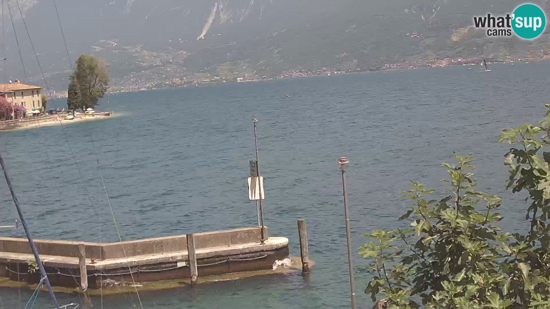 Webcam PRA’ DE LA FAM – Porto di Tignale – Windsurfer Garda Lake