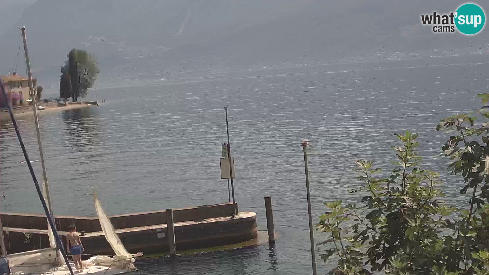 Webcam PRA’ DE LA FAM – Porto di Tignale – Windsurfer Garda Lake
