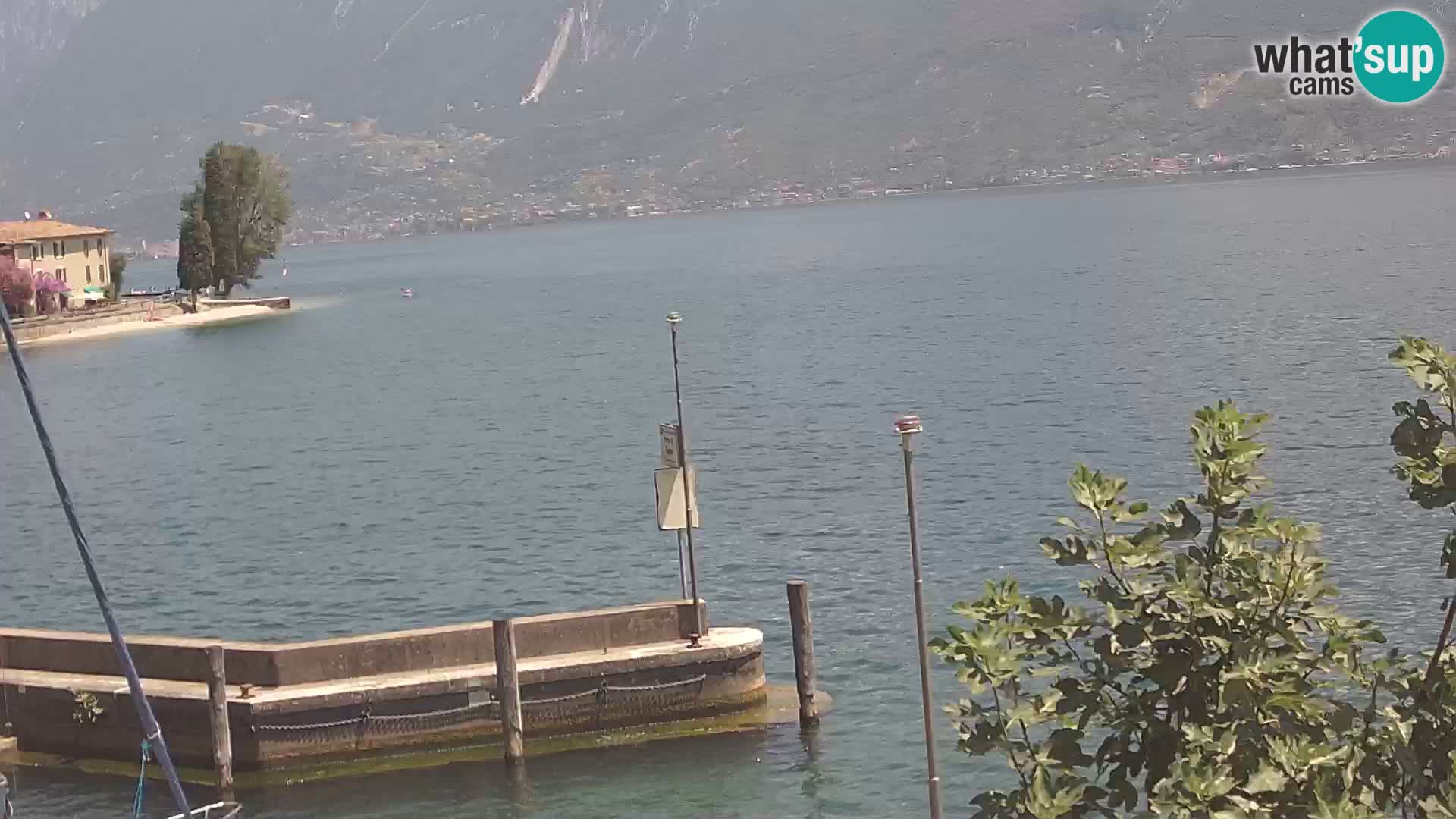 Webcam PRA’ DE LA FAM – Porto di Tignale – Windsurfer Garda Lake