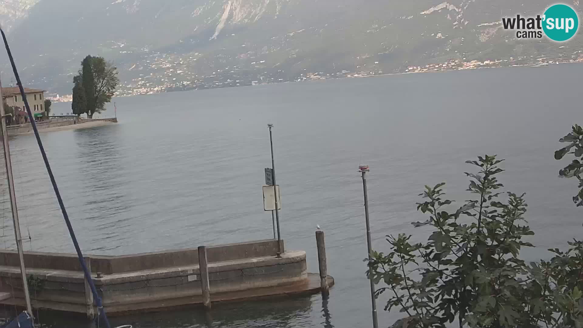 Webcam PRA’ DE LA FAM – Porto di Tignale – Windsurfer Garda Lake